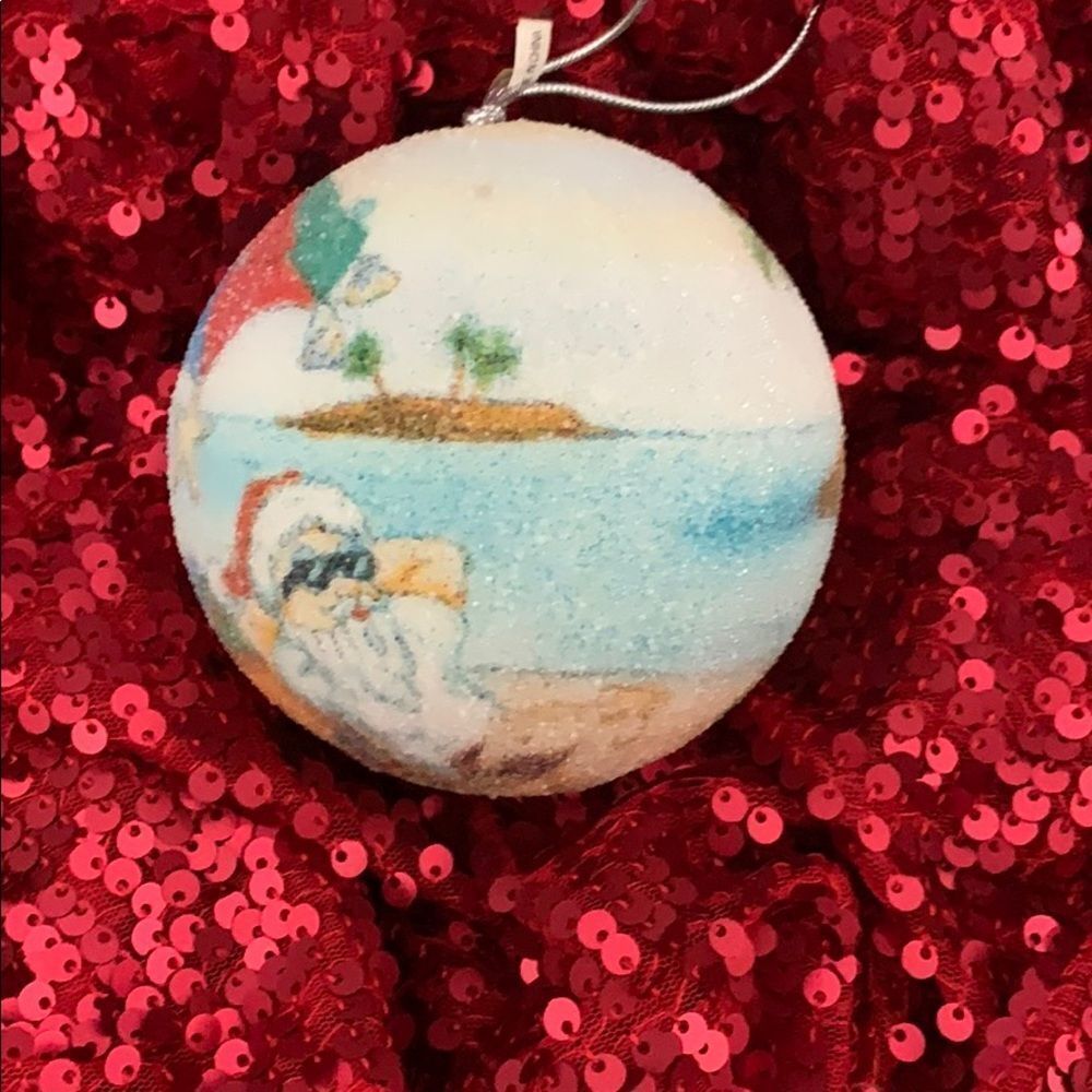 Santana Beach Christmas Ornament 10 left. - Picture 6 of 12